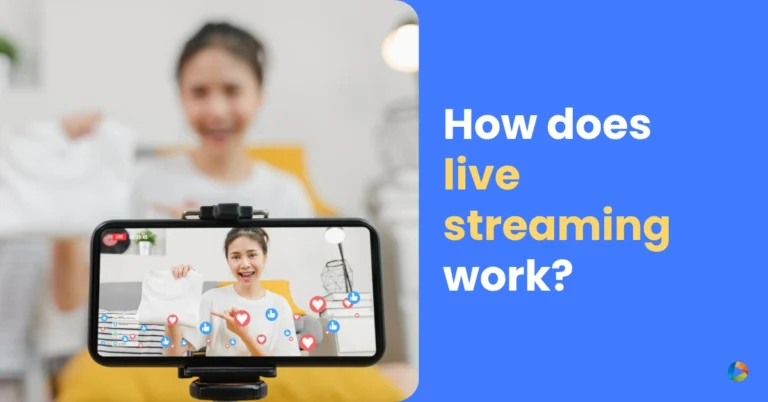 How does live streaming work