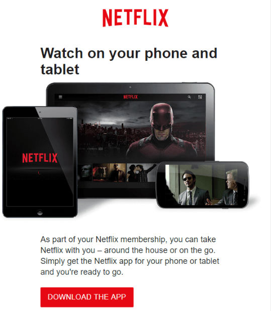 Netflix Onboarding-Emails